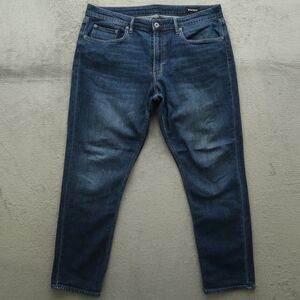 Bonobos Jeans Mens Size 38x30 Blue Athletic Fit Stretch Denim Pants Stone Wash